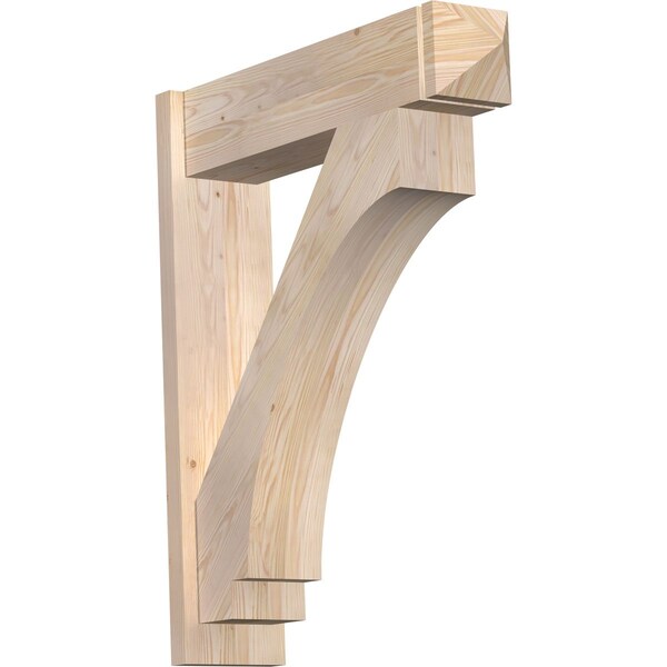 Ekena Millwork Imperial Arts & Crafts Smooth Outlooker, Douglas Fir, 7 1/2"W x 30"D x 36"H OUT08X30X36IMP03SDF - main